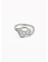ANILLO GRADUABLE RODIO XUPING YXZ CRISTALES