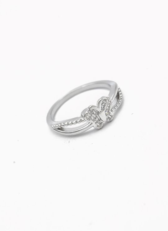 ANILLO GRADUABLE RODIO XUPING YXZ CRISTALES