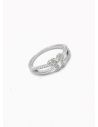 ANILLO GRADUABLE RODIO XUPING YXZ CRISTALES