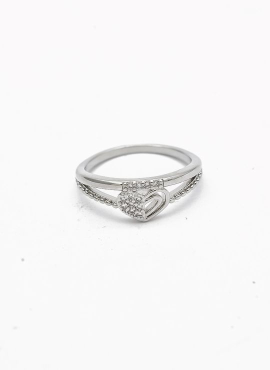 ANILLO GRADUABLE RODIO XUPING YXZ CRISTALES