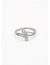 ANILLO GRADUABLE RODIO XUPING YXZ CRISTALES