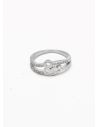 ANILLO GRADUABLE RODIO XUPING YXZ CRISTALES