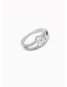 ANILLO GRADUABLE RODIO XUPING YXZ CRISTALES