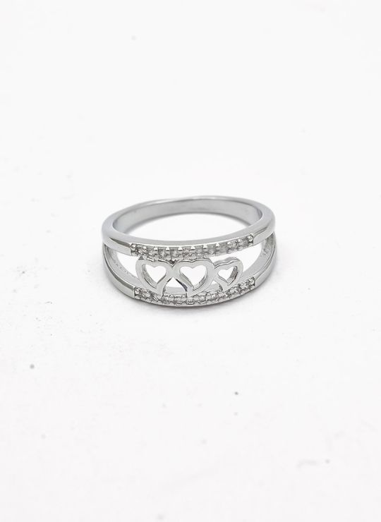 ANILLO GRADUABLE RODIO XUPING YXZ CRISTALES