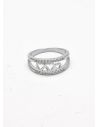 ANILLO GRADUABLE RODIO XUPING YXZ CRISTALES