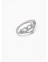 ANILLO GRADUABLE RODIO XUPING YXZ CRISTALES