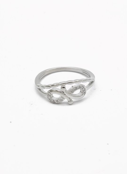 ANILLO GRADUABLE RODIO XUPING YXZ CRISTALES