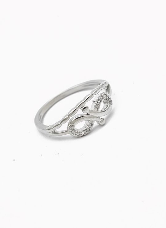 ANILLO GRADUABLE RODIO XUPING YXZ CRISTALES