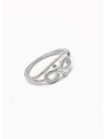 ANILLO GRADUABLE RODIO XUPING YXZ CRISTALES