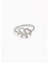 ANILLO GRADUABLE RODIO XUPING YXZ CRISTALES