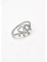 ANILLO GRADUABLE RODIO XUPING YXZ CRISTALES