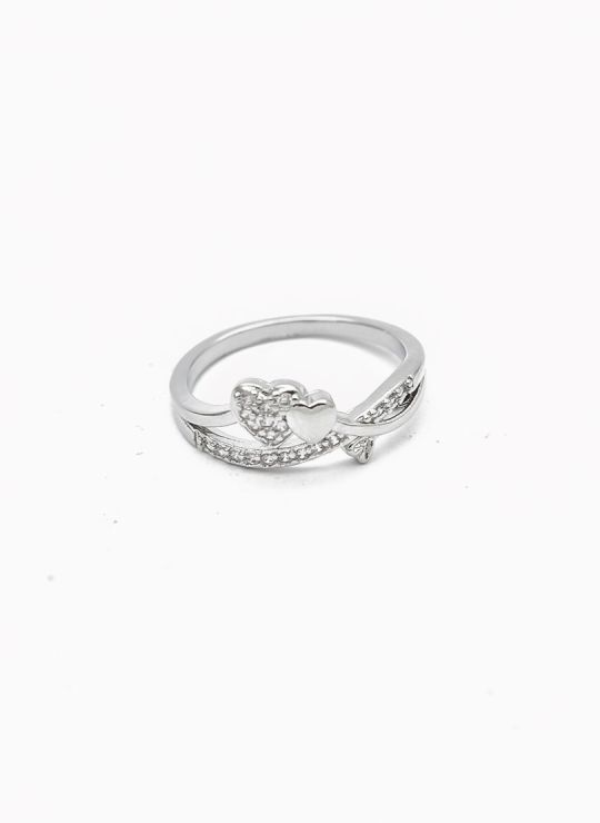 ANILLO GRADUABLE RODIO XUPING YXZ CRISTALES