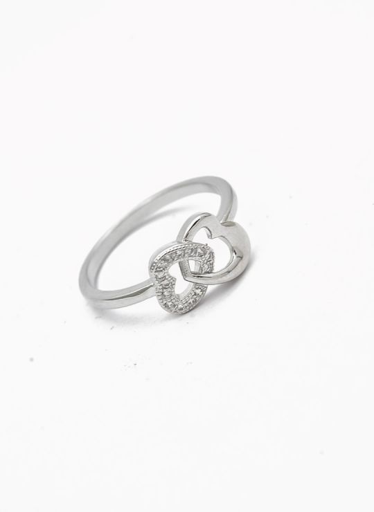 ANILLO GRADUABLE RODIO XUPING YXZ CRISTALES