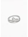 ANILLO GRADUABLE RODIO XUPING YXZ CRISTALES