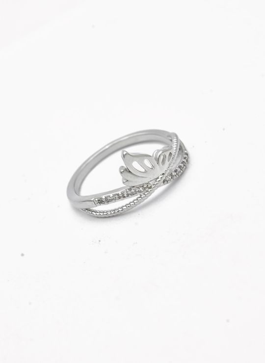 ANILLO GRADUABLE RODIO XUPING YXZ CRISTALES
