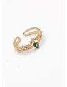 ANILLO GRADUABLE RODIO XUPING YXZ CRISTALES