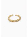 ANILLO GRADUABLE RODIO XUPING YXZ CRISTALES