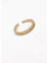 ANILLO GRADUABLE RODIO XUPING YXZ CRISTALES