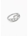 ANILLO GRADUABLE RODIO XUPING YXZ CRISTALES