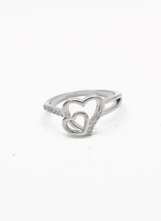 ANILLO GRADUABLE RODIO XUPING YXZ CRISTALES