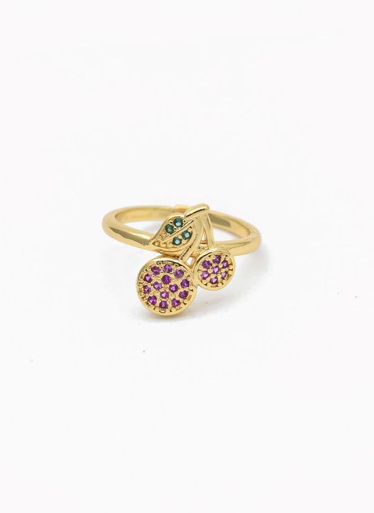 ANILLO GRADUABLE RODIO XUPING YXZ CRISTALES