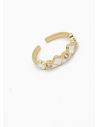ANILLO GRADUABLE RODIO XUPING YXZ CRISTALES