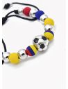 PULSERA COLOMBIA / BRAZALETE EN RODIO CON MICROCIRCONES