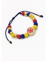 PULSERA COLOMBIA / BRAZALETE EN RODIO CON MICROCIRCONES