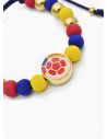 PULSERA COLOMBIA / BRAZALETE EN RODIO CON MICROCIRCONES
