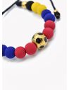 PULSERA COLOMBIA / BRAZALETE EN RODIO CON MICROCIRCONES
