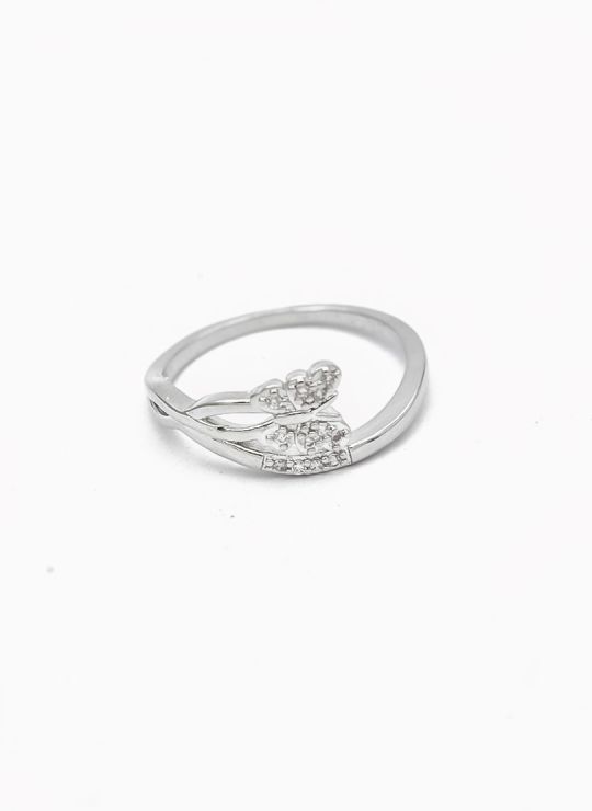 ANILLO GRADUABLE RODIO XUPING YXZ CRISTALES