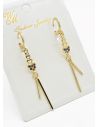 ARETES RODIO MARCA XUPING MICROCIRCONES /YSX