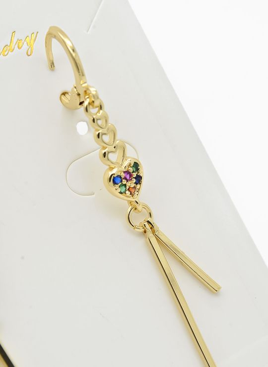 ARETES RODIO MARCA XUPING MICROCIRCONES /YSX