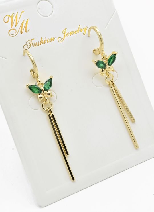 ARETES RODIO MARCA XUPING MICROCIRCONES /YSX