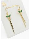 ARETES RODIO MARCA XUPING MICROCIRCONES /YSX