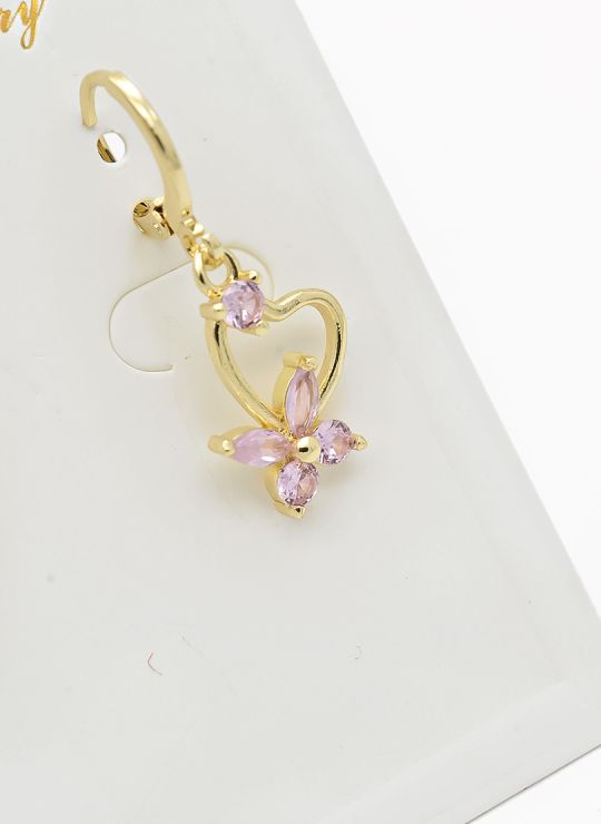 ARETES RODIO MARCA XUPING MICROCIRCONES /YSX