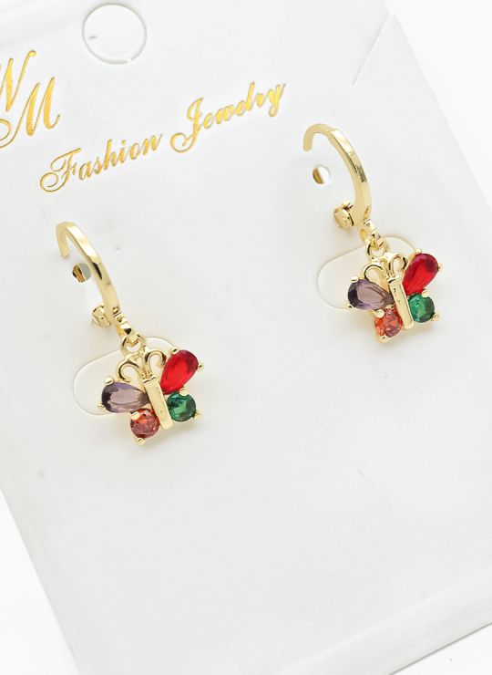 ARETES RODIO MARCA XUPING MICROCIRCONES /YSX