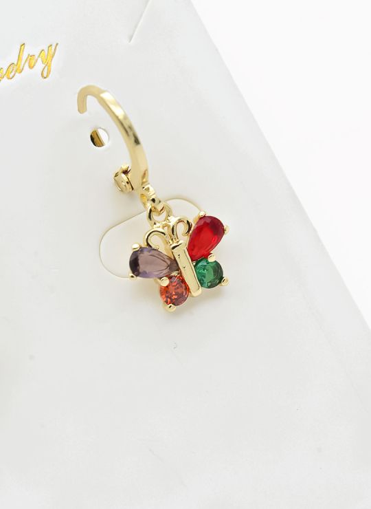ARETES RODIO MARCA XUPING MICROCIRCONES /YSX