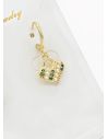 ARETES RODIO MARCA XUPING MICROCIRCONES /YSX
