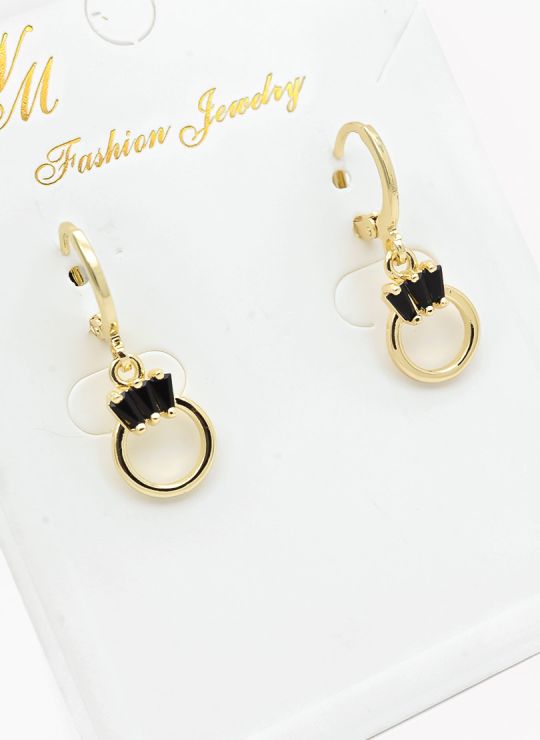 ARETES RODIO MARCA XUPING MICROCIRCONES /YSX