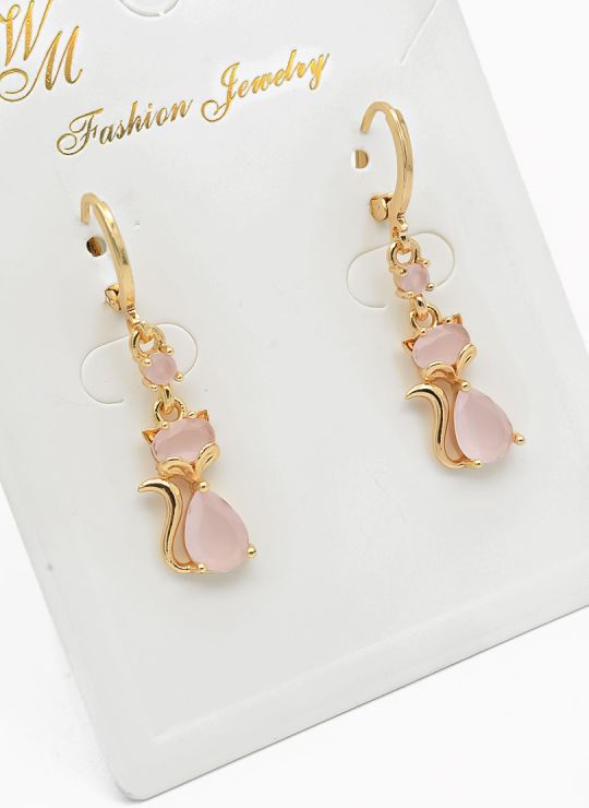 ARETES RODIO MARCA XUPING MICROCIRCONES /YSX