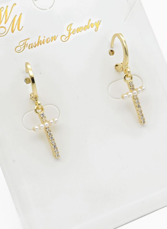 ARETES RODIO MARCA XUPING MICROCIRCONES /YSX