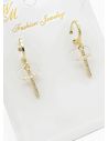 ARETES RODIO MARCA XUPING MICROCIRCONES /YSX