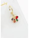 ARETES RODIO MARCA XUPING MICROCIRCONES /YSX