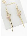 ARETES RODIO MARCA XUPING MICROCIRCONES /YSX