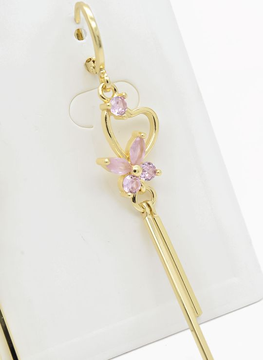 ARETES RODIO MARCA XUPING MICROCIRCONES /YSX