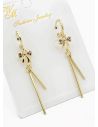 ARETES RODIO MARCA XUPING MICROCIRCONES /YSX
