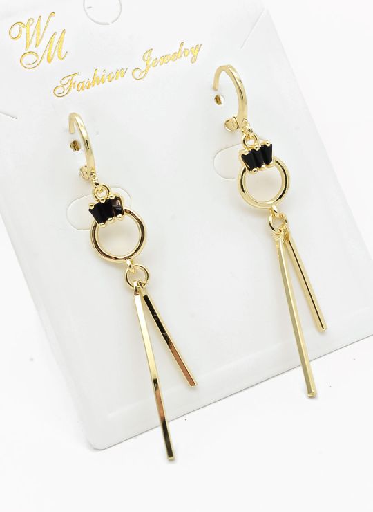 ARETES RODIO MARCA XUPING MICROCIRCONES /YSX