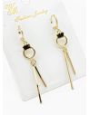 ARETES RODIO MARCA XUPING MICROCIRCONES /YSX