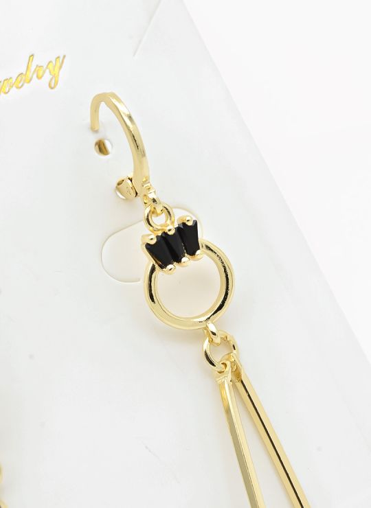 ARETES RODIO MARCA XUPING MICROCIRCONES /YSX